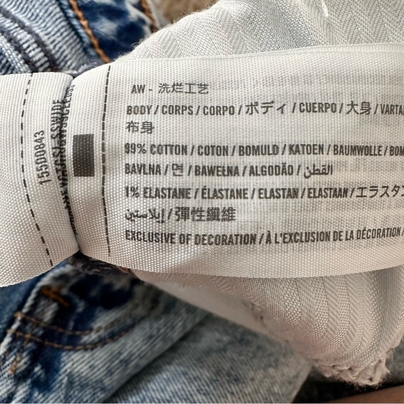 Abercrombie Curve Love straight leg crop jean - Picture 4 of 5